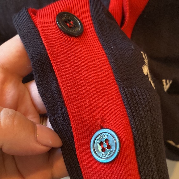 Gucci Bee Cardigan - Picture 3 of 13